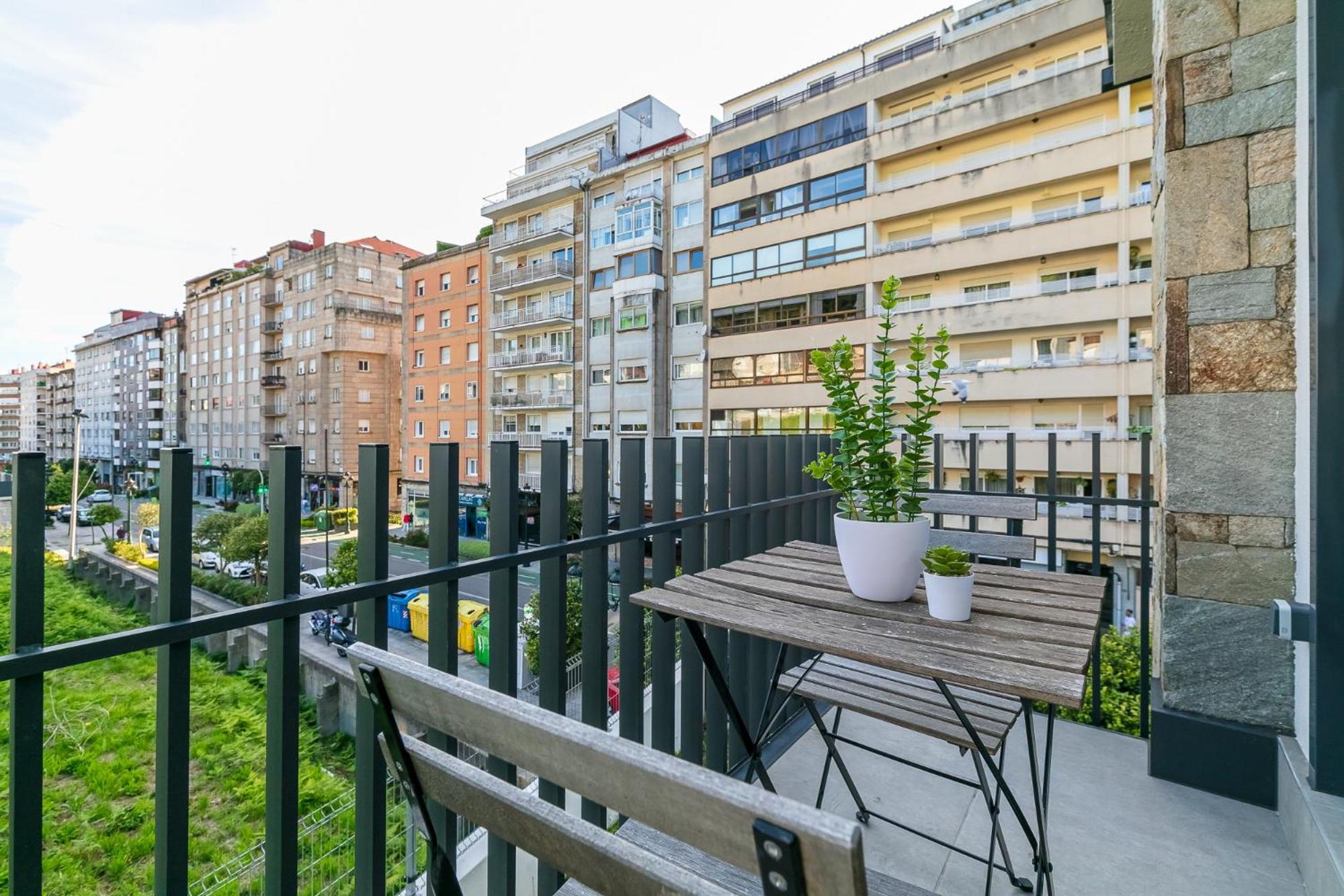 Elegante Y Luminoso En Vigo - Apto 6 By Cabana Rentals Eksteriør bilde